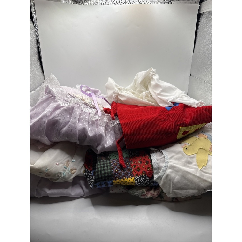 Vintage Baby Toddler - 2T Dresses Outfits Lot 1960-1980s